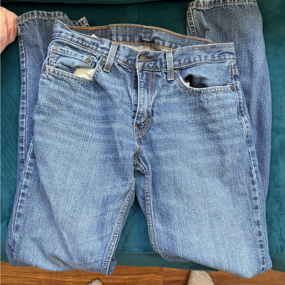 Levi's Men's Straight Blue Jeans
